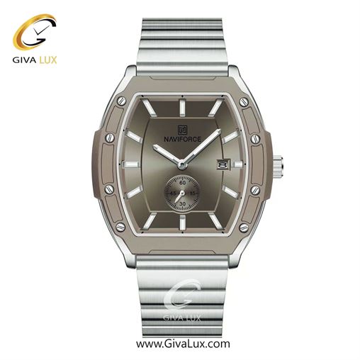 ساعت مچی اورجینال مردانه ناوی فورس|Naviforce|نوی فورس|نیوی فورس دو موتوره زیر ثانیه مشکی-نقره ای | نقره ای| نقره ای| کد رفرنس NF8068 S/W NF8068-SGY Men.jpg